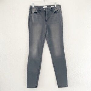 Jessica Simpson High Rise Skinny Dark Gray Jeans